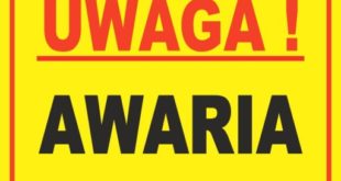 tabliczka uwaga awaria